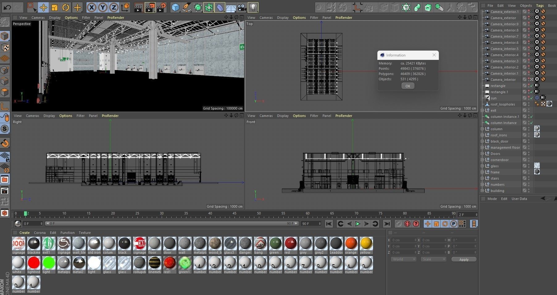Warehouse Logistic 5 interior and exterior 3D model_40