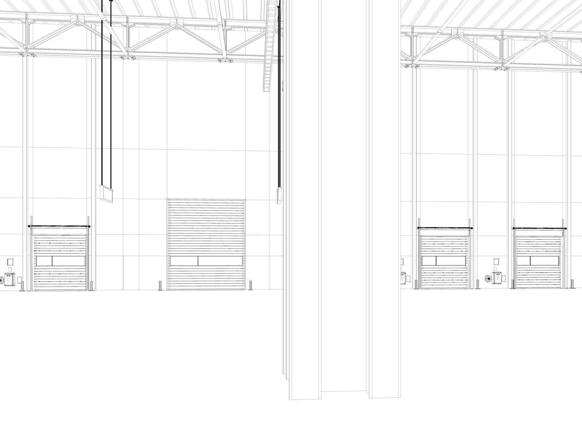 Warehouse Logistic 5 interior and exterior 3D model_38