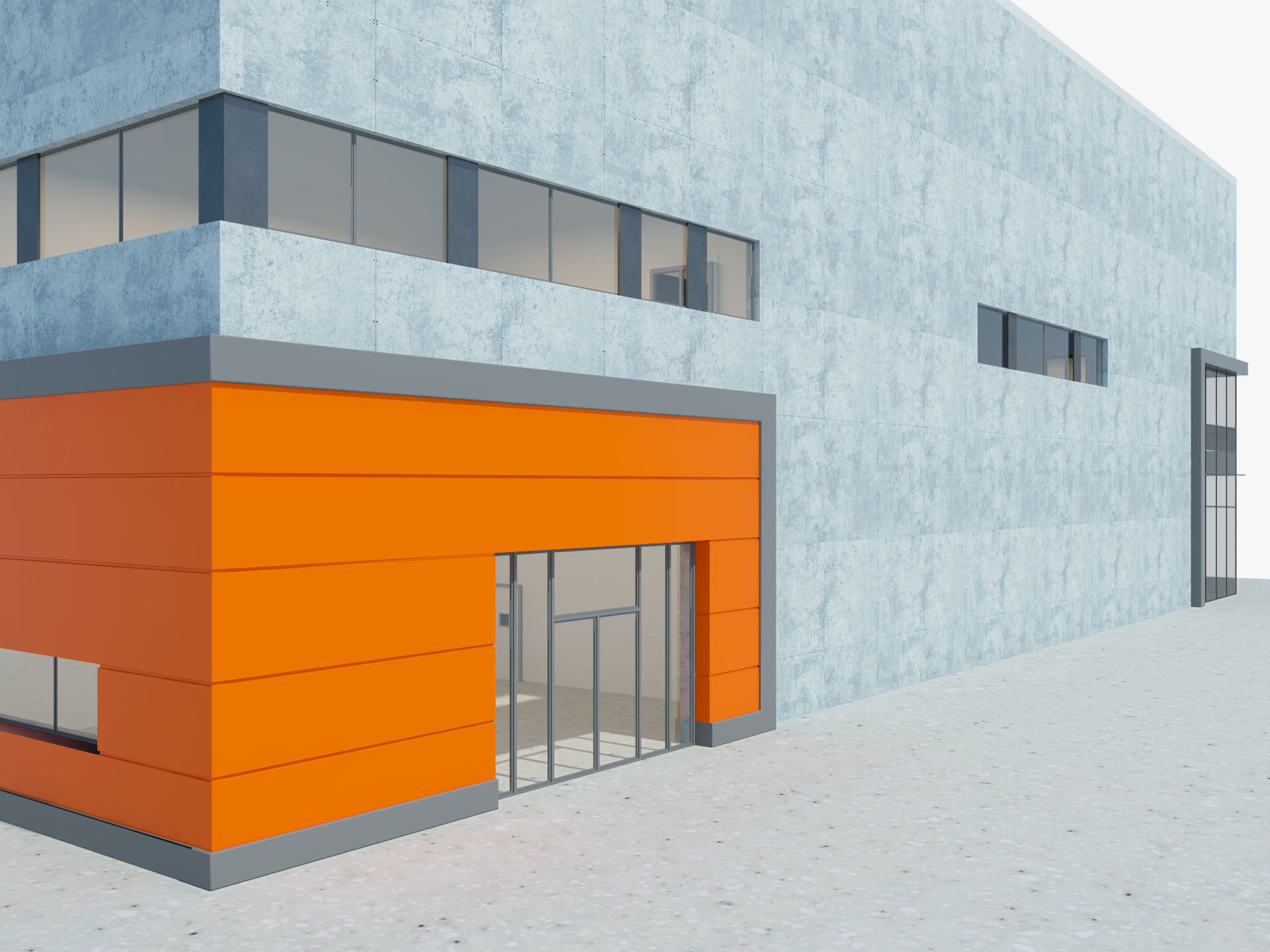 Warehouse Logistic 5 interior and exterior 3D model_15