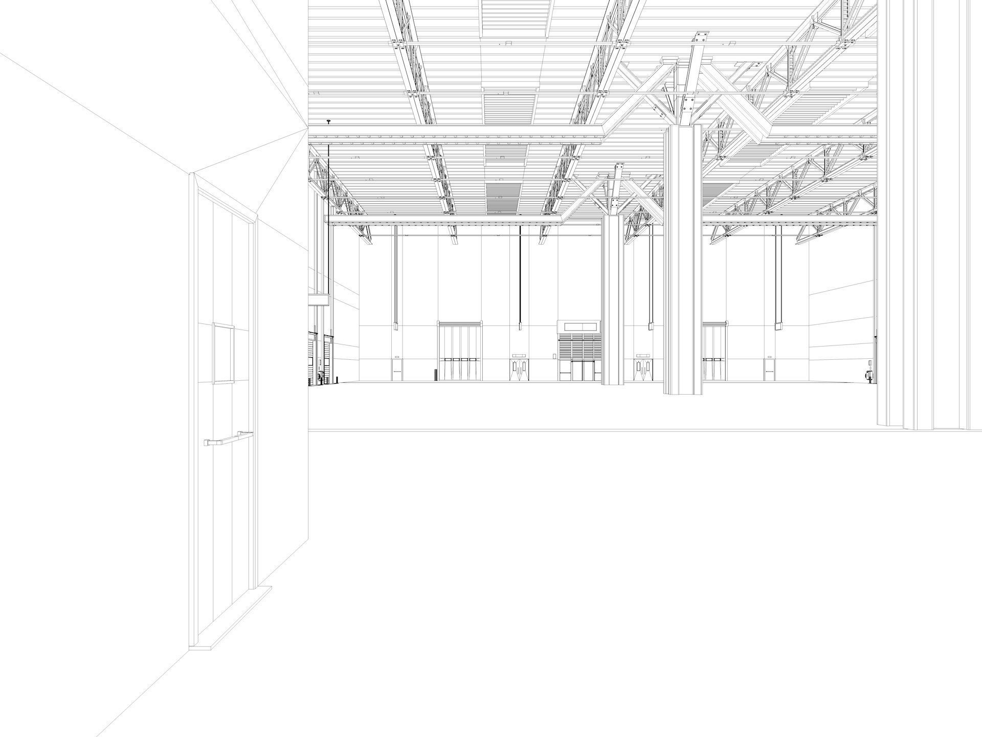 Warehouse Logistic 5 interior and exterior 3D model_33