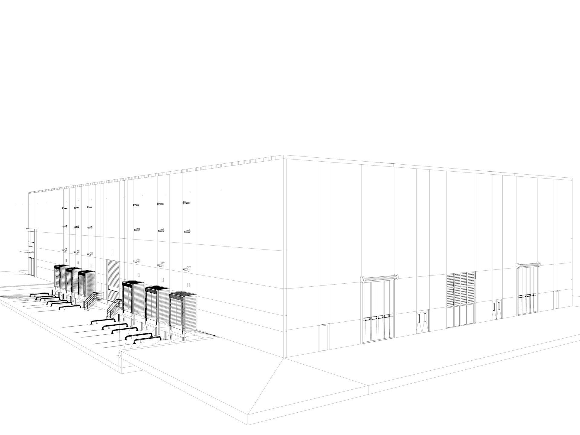 Warehouse Logistic 5 interior and exterior 3D model_23