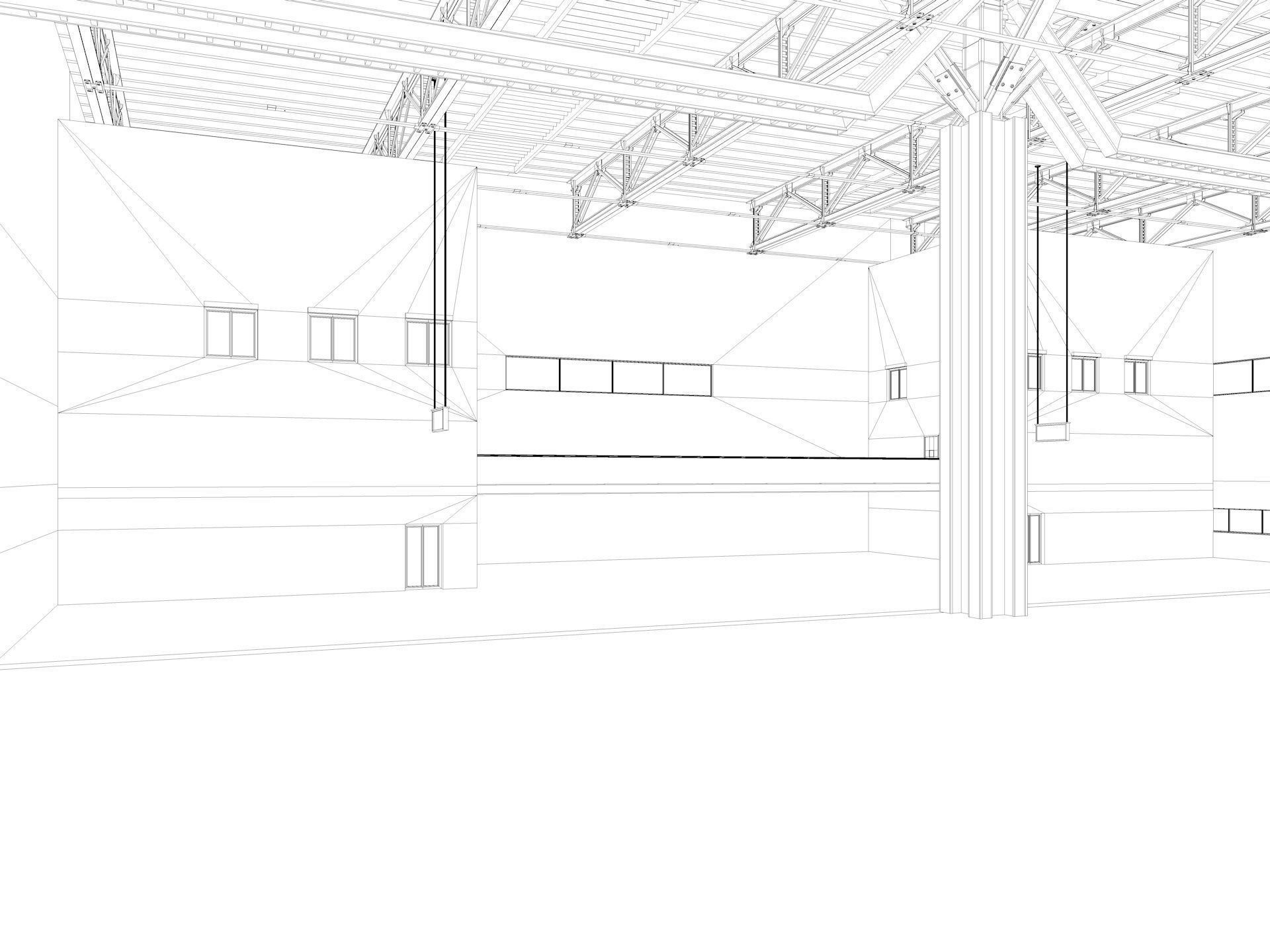 Warehouse Logistic 5 interior and exterior 3D model_34