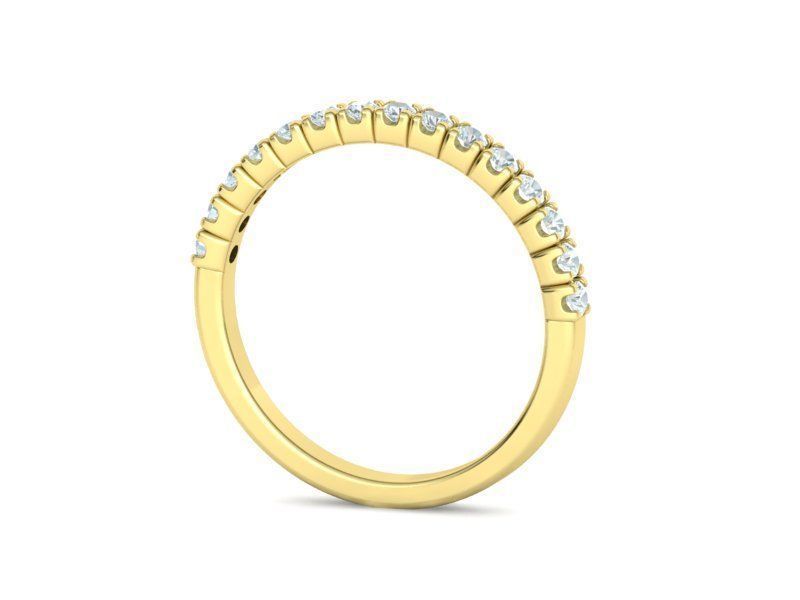 Anniversary Ring Stacking Band ring 3dmodel 3D print model_23