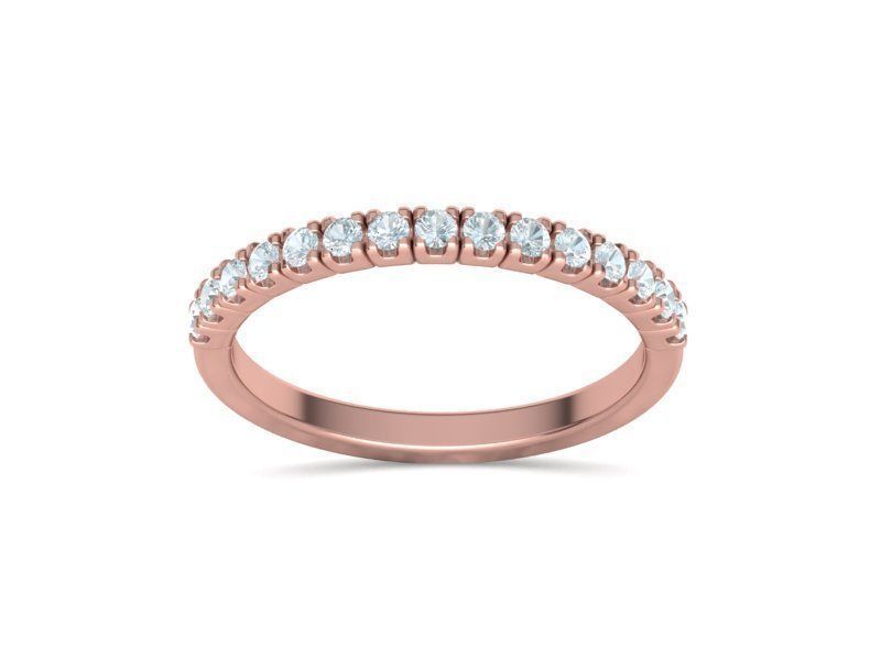 Anniversary Ring Stacking Band ring 3dmodel 3D print model_24