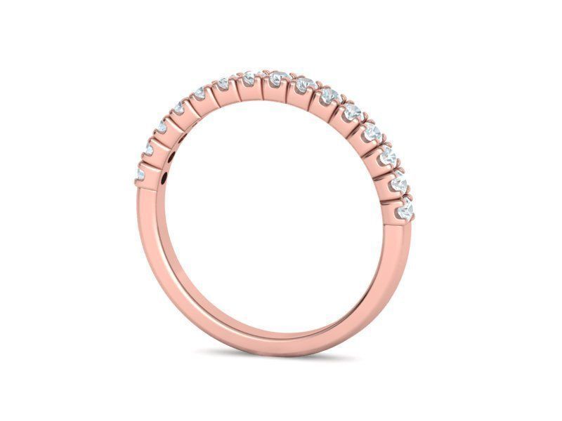 Anniversary Ring Stacking Band ring 3dmodel 3D print model_21