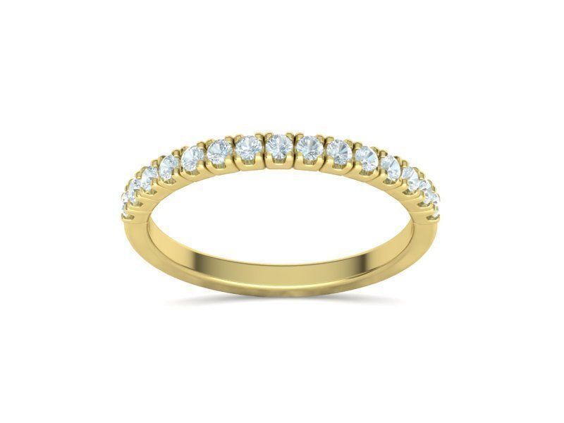 Anniversary Ring Stacking Band ring 3dmodel 3D print model_26