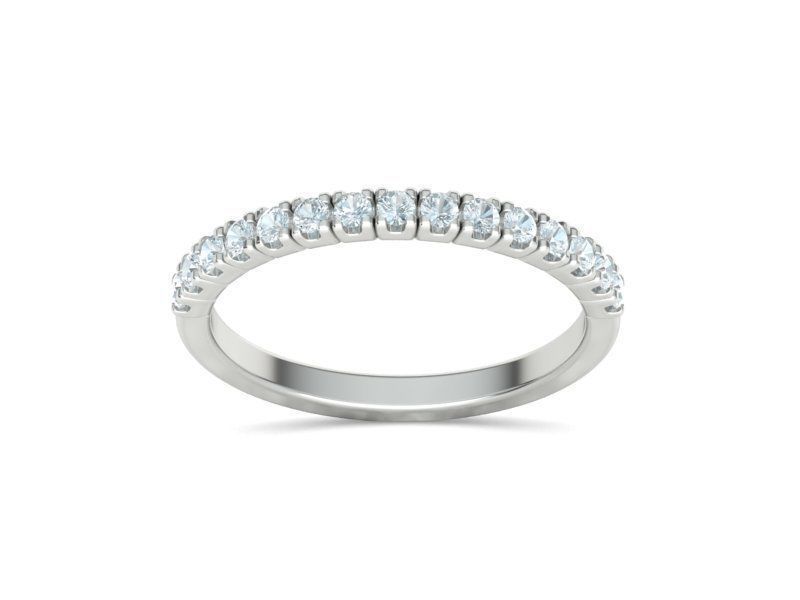 Anniversary Ring Stacking Band ring 3dmodel 3D print model_25