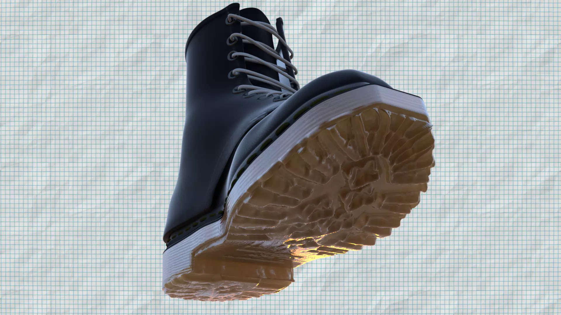 Doc Marten Boot 3D model