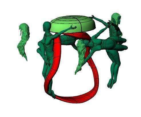 Angel Ring 3D print model_9