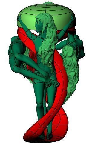 Angel Ring 3D print model_5