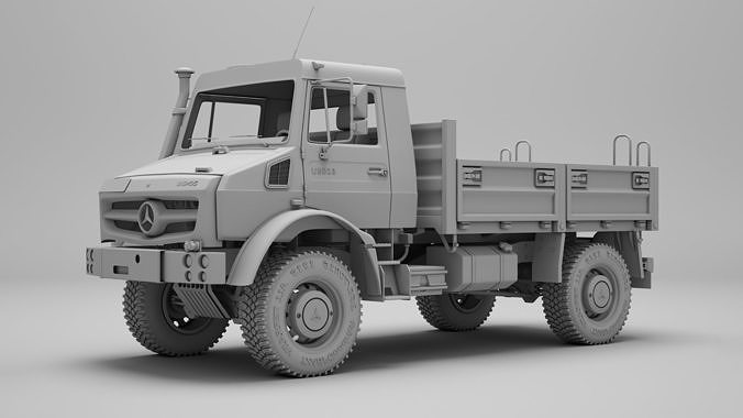 Mercedes - Benz Unimog U4023 - U5023 3D model