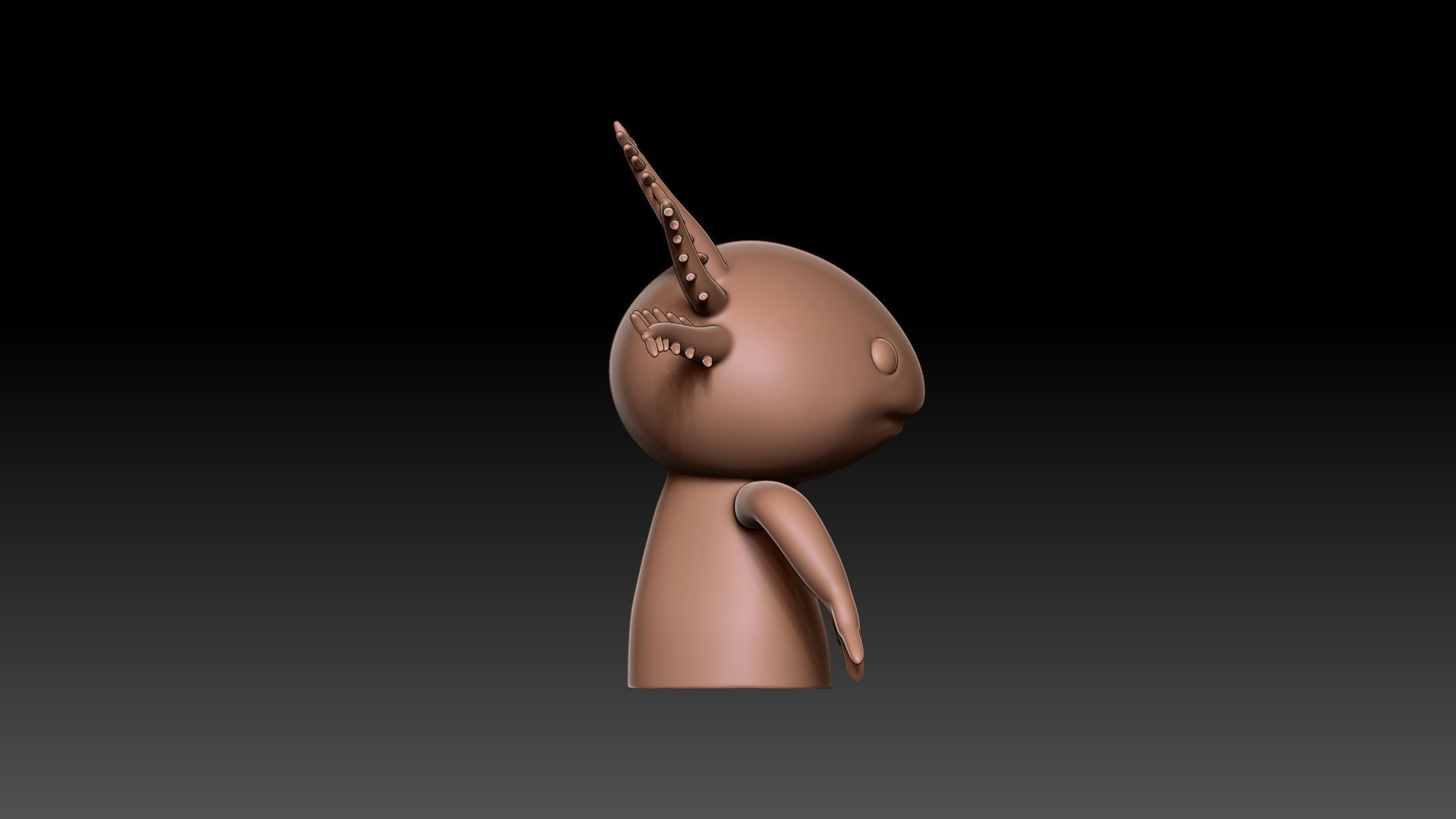 Cute Axolotl - 3D Print Model 3D print model_7