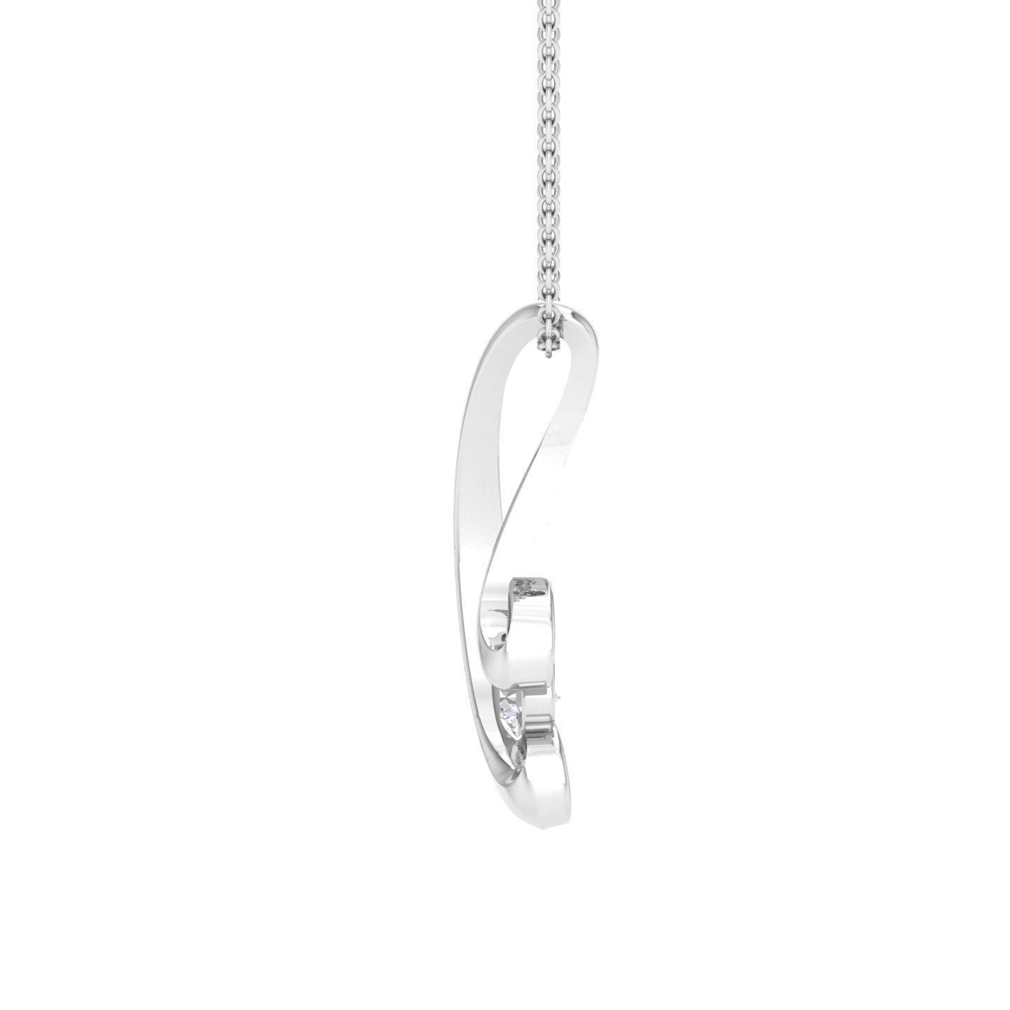 Women pendant 3dm stl render detail 3D print model_4