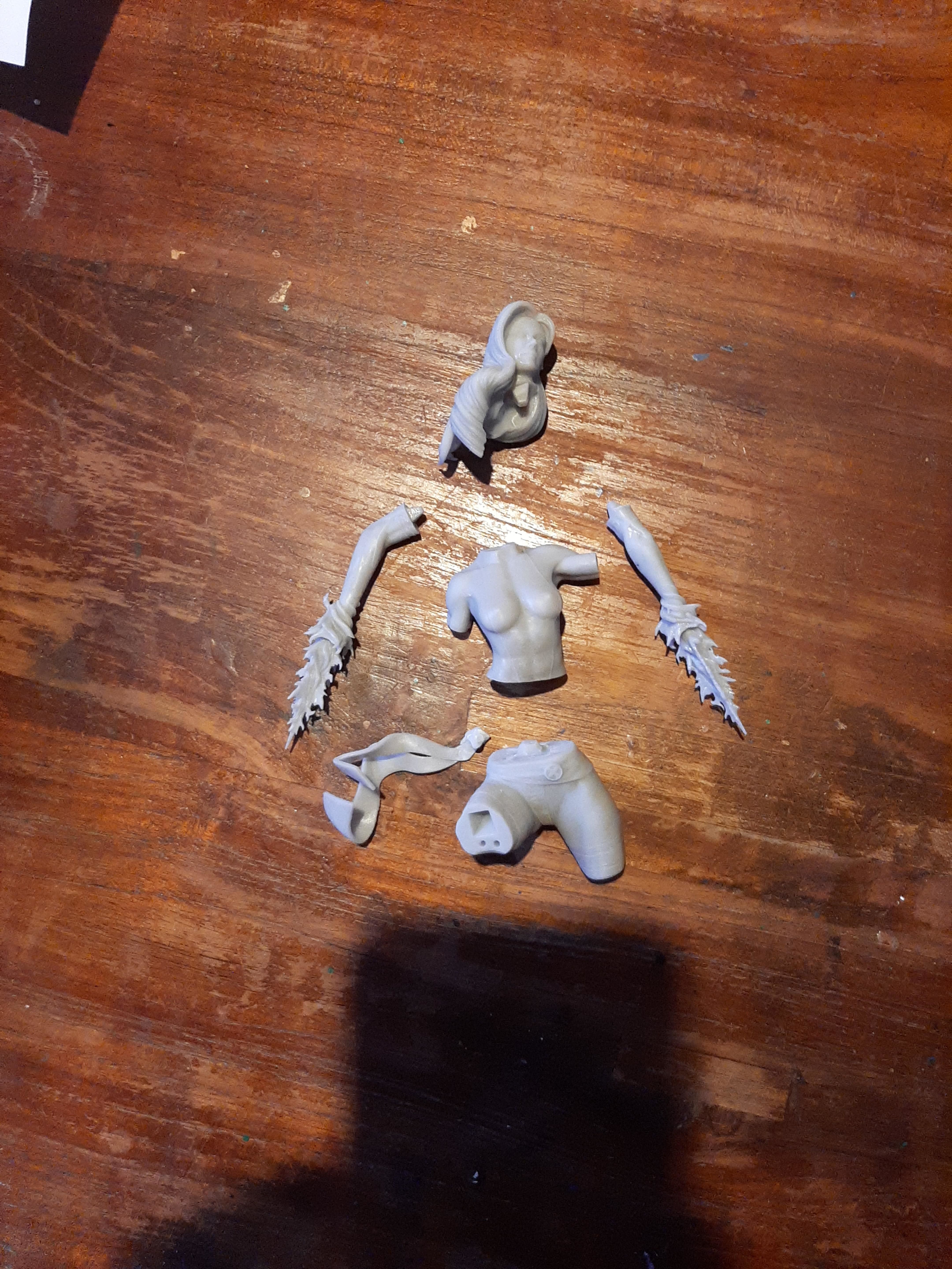 Psylocke standard outfit 3D print model_4