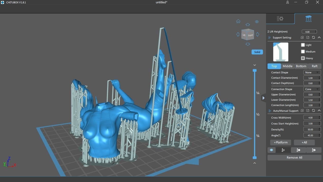 Psylocke standard outfit 3D print model_7
