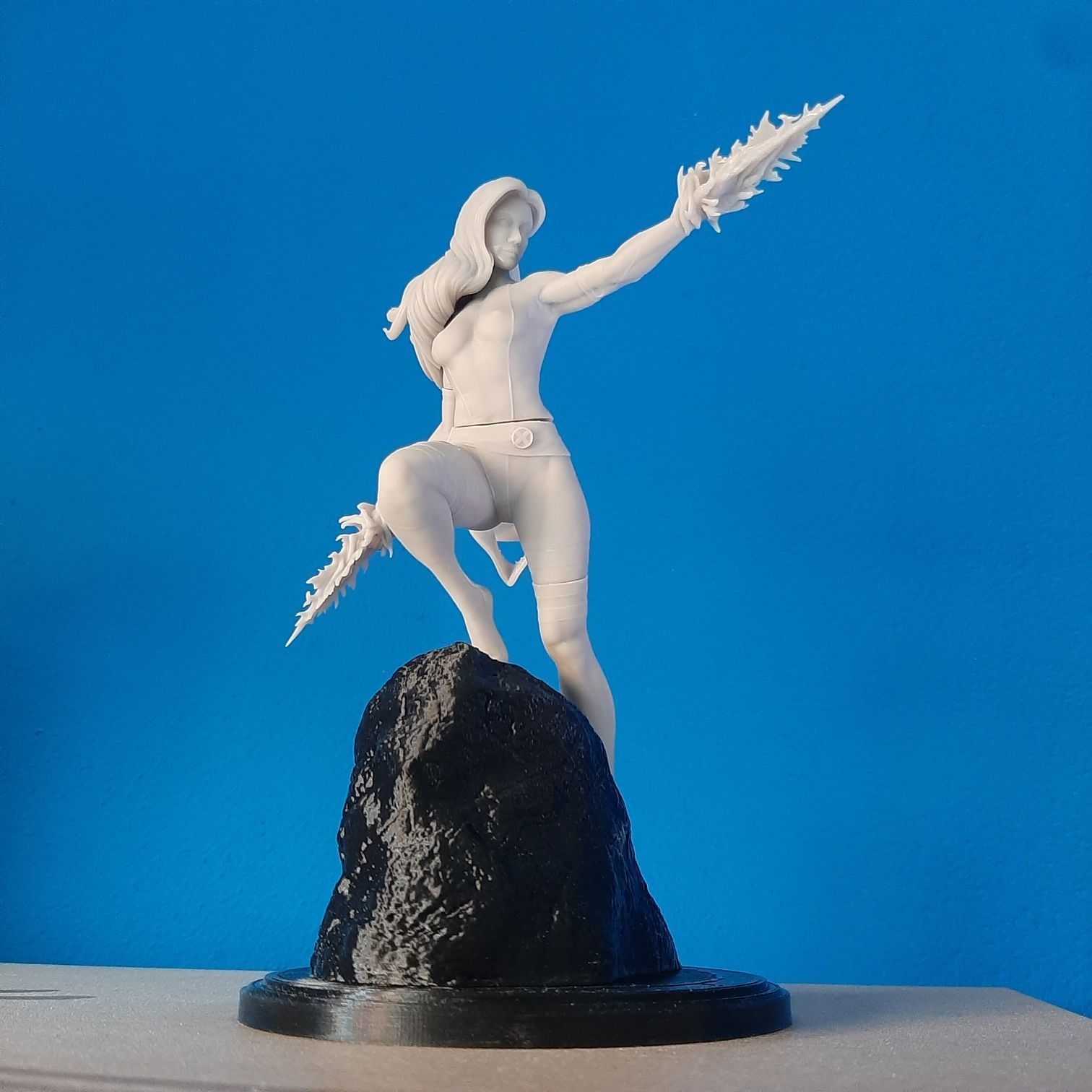 Psylocke standard outfit 3D print model_5