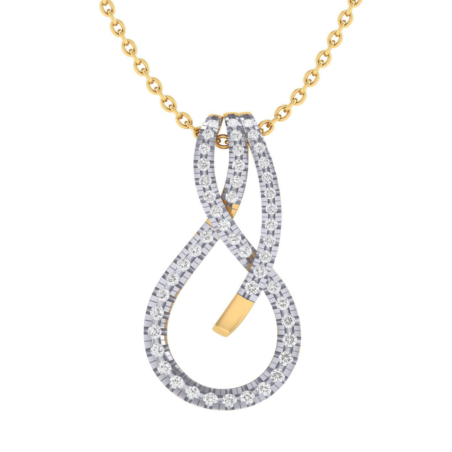 Women pendant 3dm stl render detail 3D print model_6