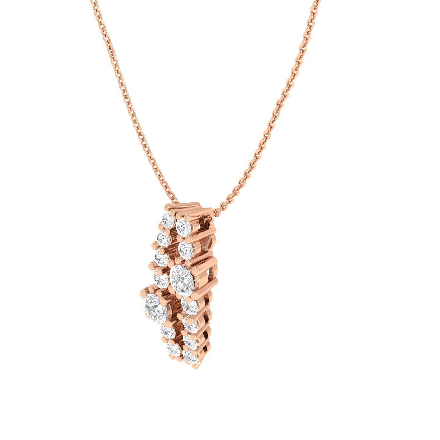 Women pendant 3dm stl render detail 3D print model_2