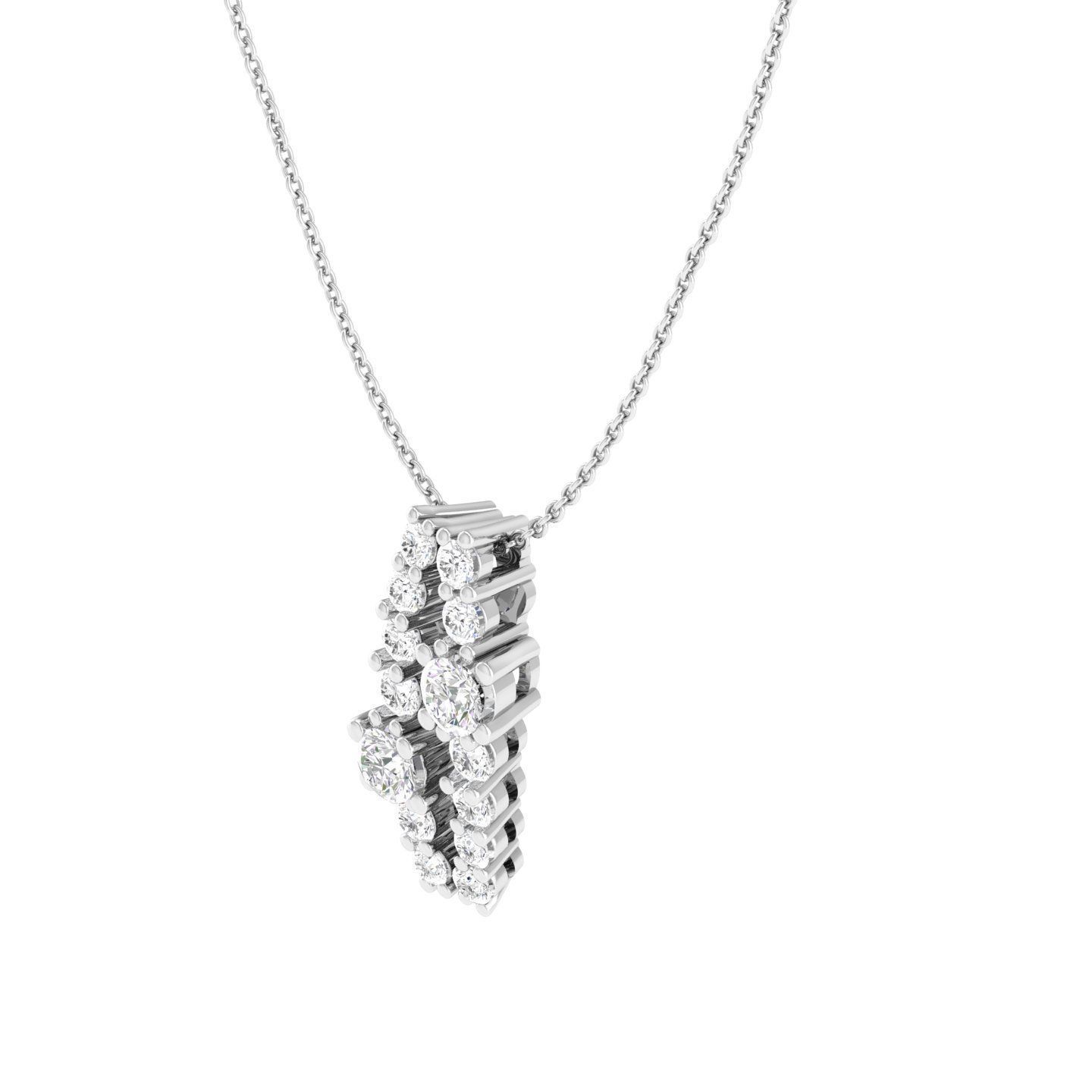 Women pendant 3dm stl render detail 3D print model_5