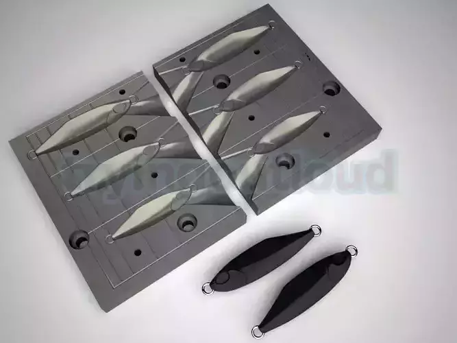10-15-20 Gr  D TETRO Metal Jig Mold