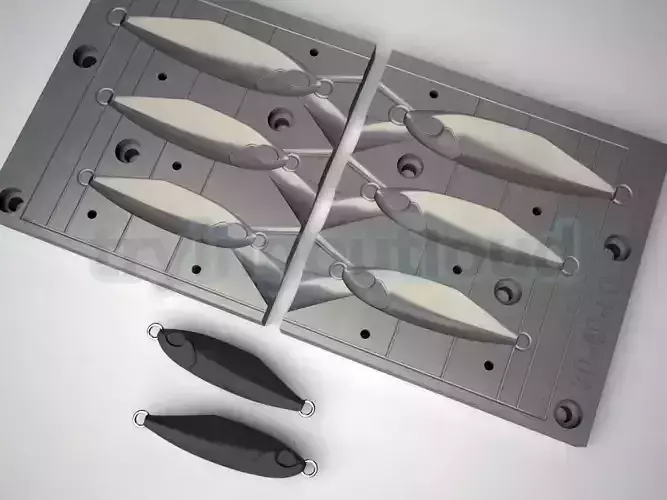 30-40-60 Gr D TETRO Metal Jig Mold