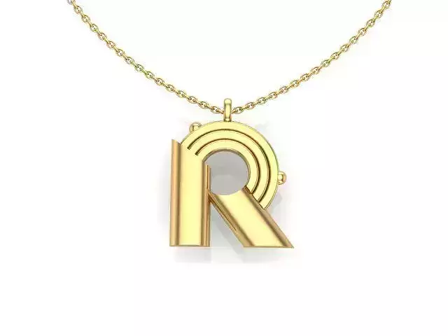 Louis Vuitton R letter