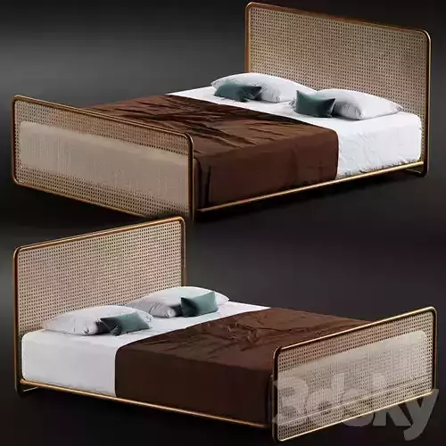 Rattan Bed
