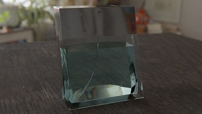 Cologne Bottle Free low-poly 3D model