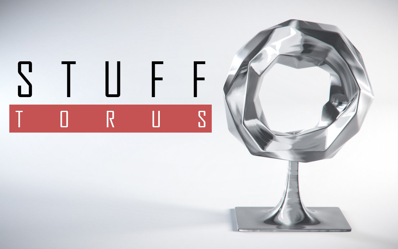 Random Stuff - Torus Free 3D model_0