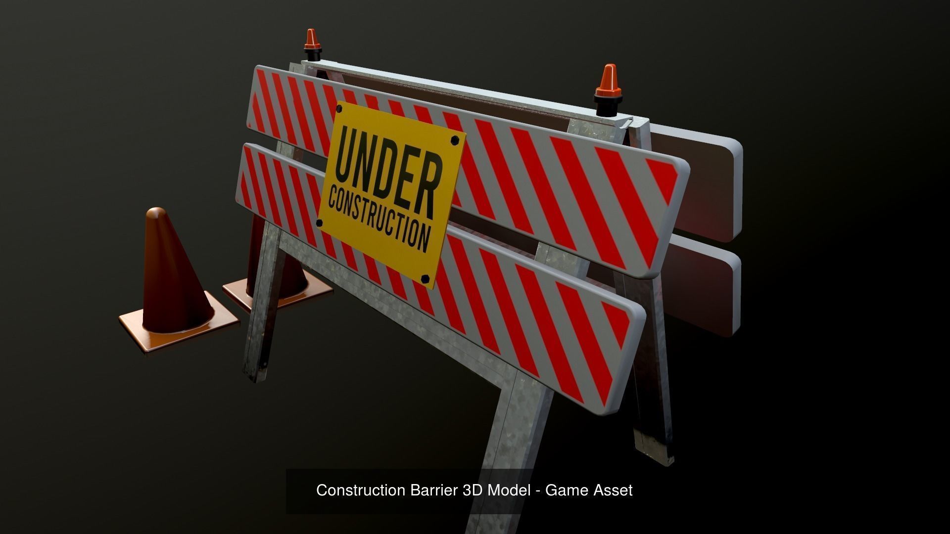Street Game Assets Collection PBR - LOWPOLY _3