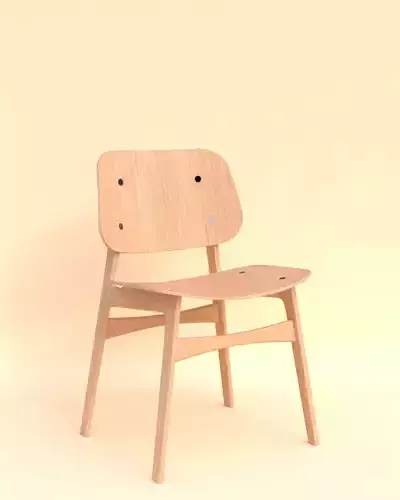 Soborg Wood base By Borge Mogensen 1950