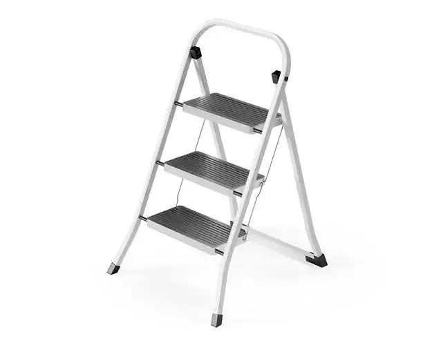 3-Step Metal Stepladder