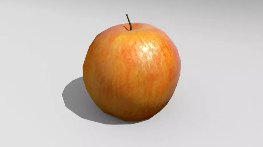Apple 3d Model for Blender 3D model_0