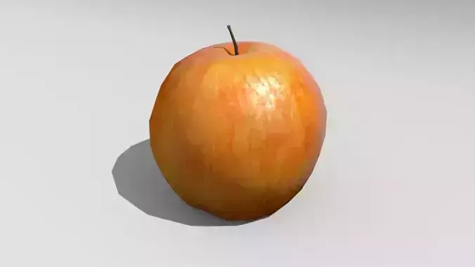 Apple 3d Model for Blender