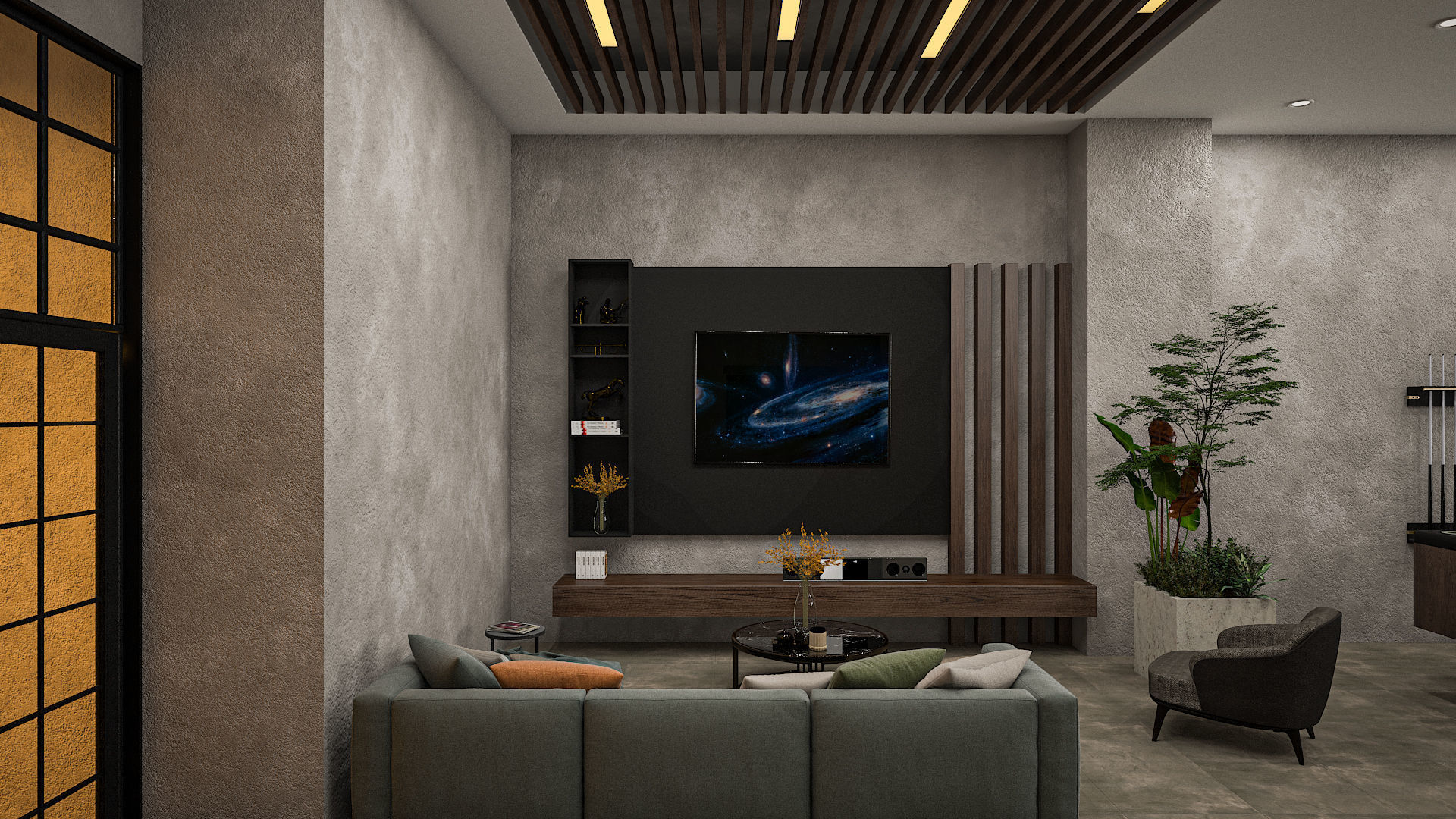 Modern Office Design 3D model_5