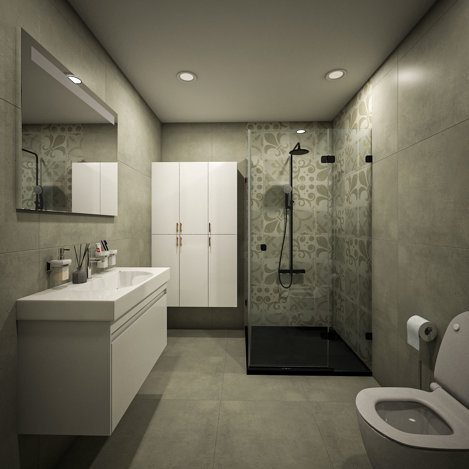 Modern Office Design 3D model_11