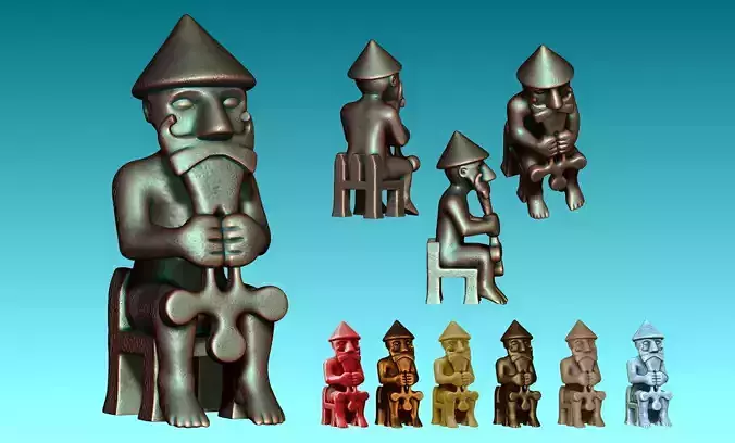 Eyrarland Thor Statue X Century CNC 3D print model