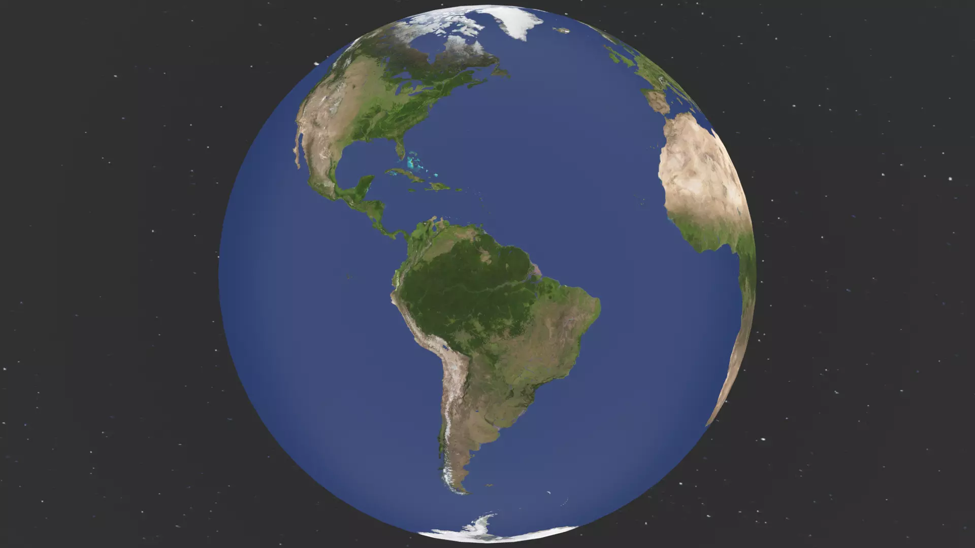3D 8K Earth - No Clouds Low-poly 3D model