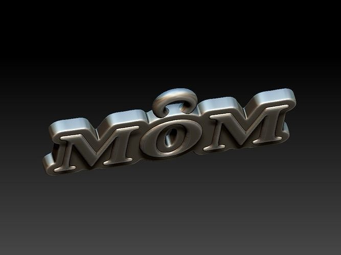 Pendent For Mother 3D print model