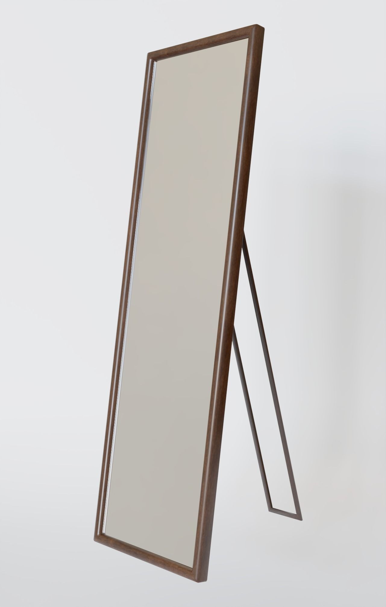 Free Standing Full Length Mirror 3D model_0