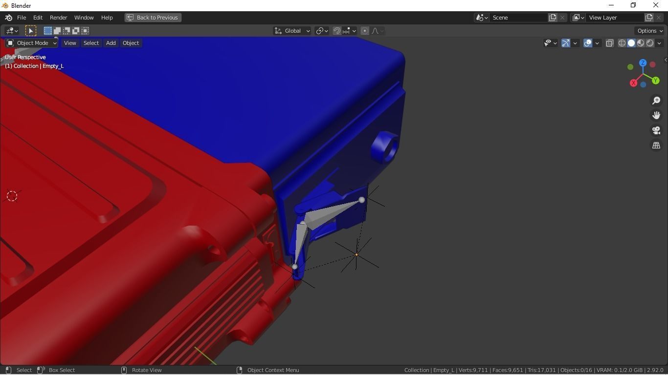 Harris rf-5800h-mp radio station Low-poly 3D model_8