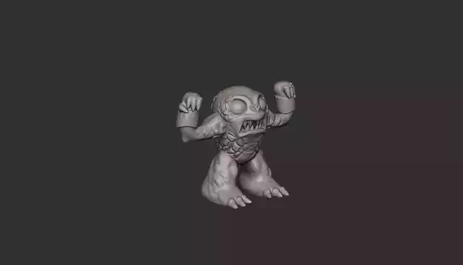 terra monkey 3D model