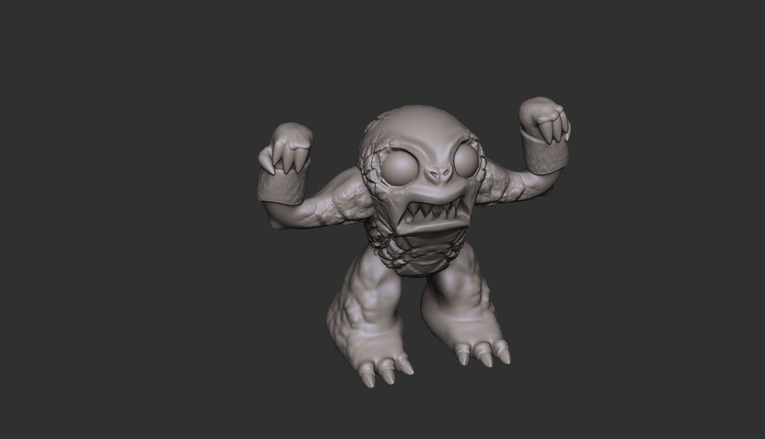 terra monkey 3D model_4