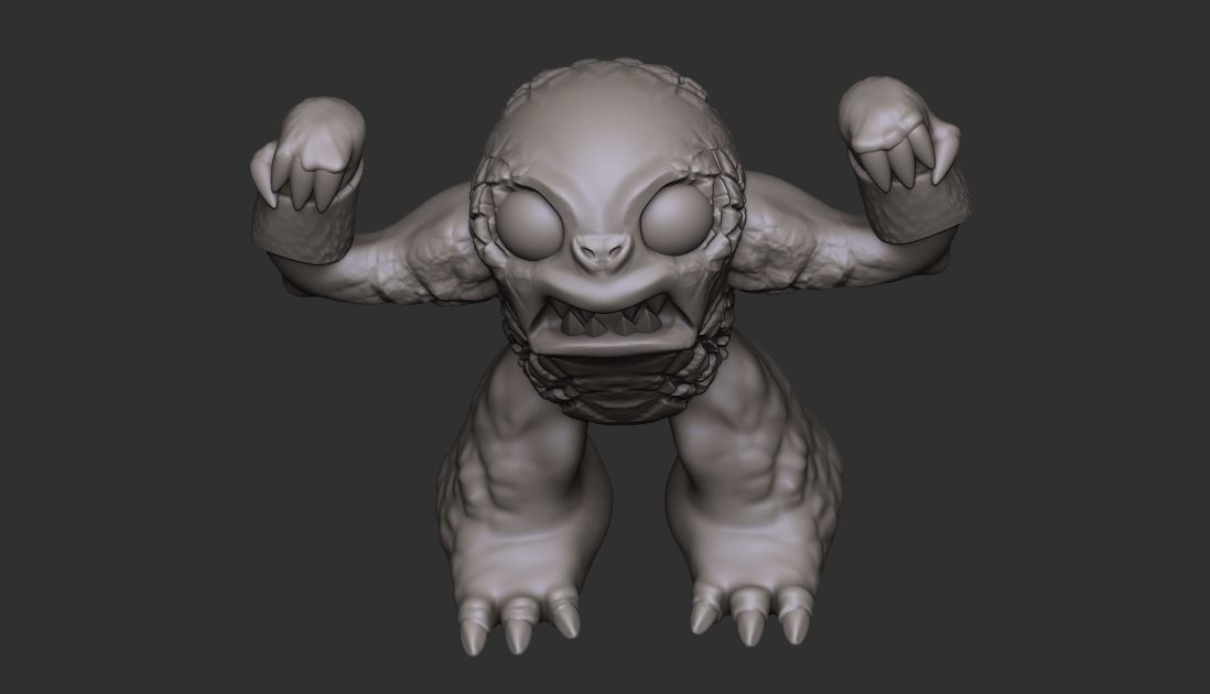 terra monkey 3D model_6