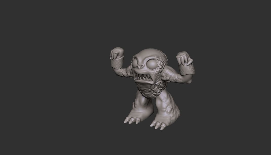 terra monkey 3D model_5