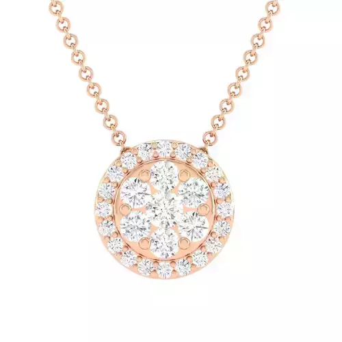 Women round pendant 3dm stl render detail 3D print model