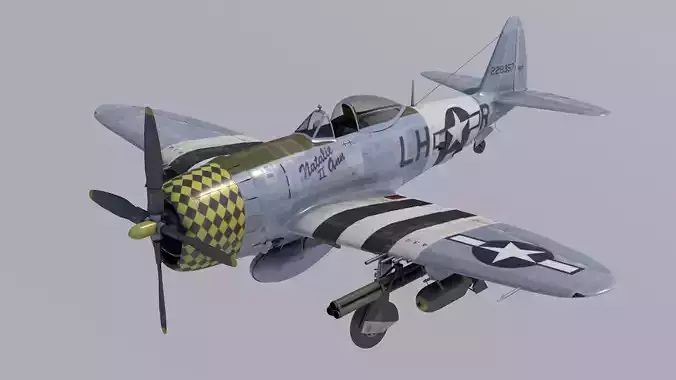 Republic P-47D Thuderbolt  Natalie Ann 2