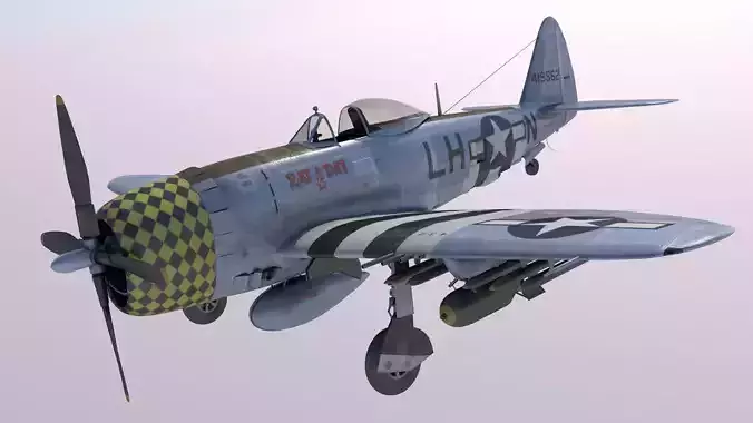 Republic P-47D Thuderbolt Rat a Dat