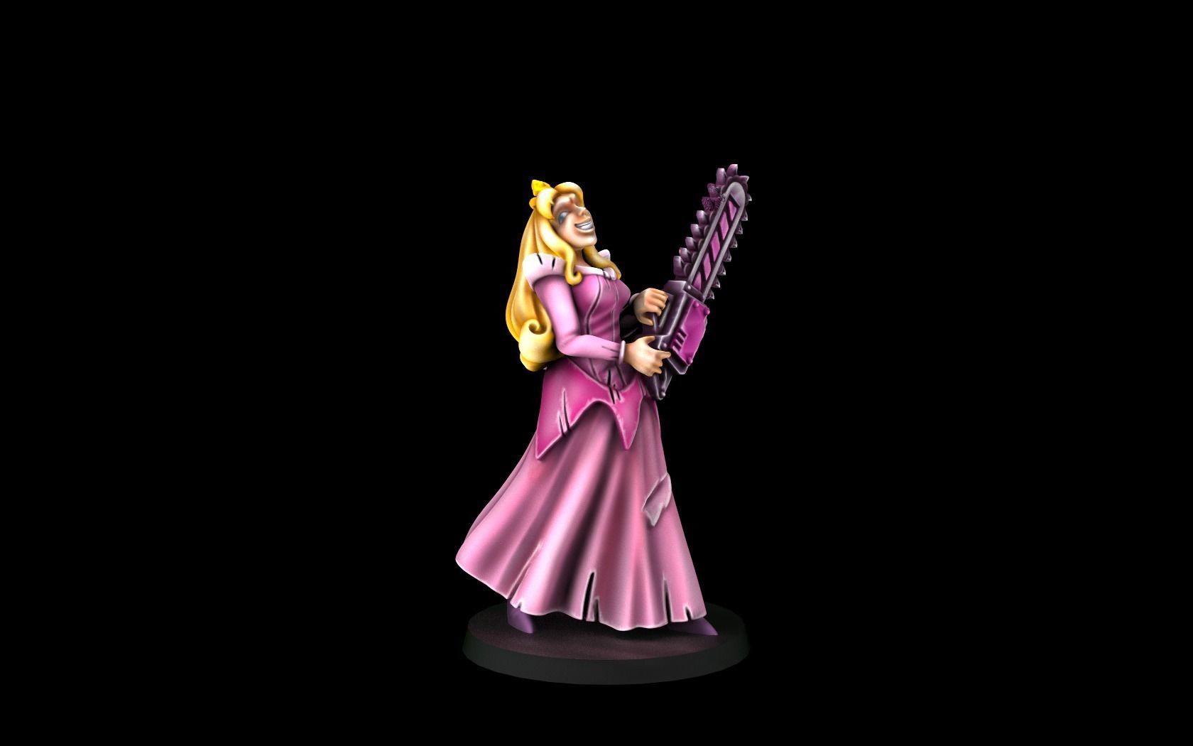 Sleeping Beauty 3D print model_4