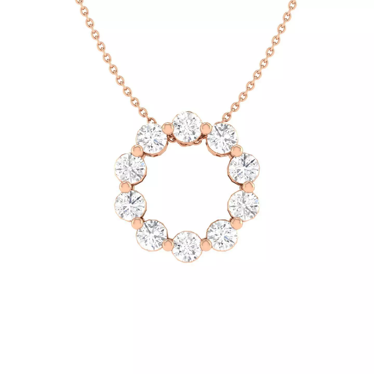 Women round pendant 3dm stl render detail 3D print model_0